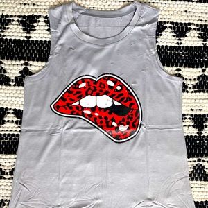 Graphic tank top